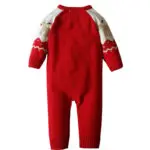 2017 Baby Clothes Winter Baby Rompers Overalls for Newborn Baby Girl Boy Romper Costume Baby Christmas Long Sleeve Deer Sweater - Image 3