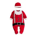2017 Baby rompers One-piece Costumes infant long sleeve spring autumn baby wear romper + hat clothing set Christmas Gifts - Image 4