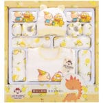 2017 Cartoon autumn & Spring baby clothes set baby gift thick 100% cotton newborn clothing set Infants costume set jhnm