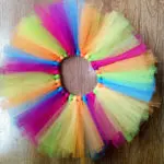2017 Cute Baby Newborn Infant Toddler Flower Tutu Rainbow Skirt Girls Outfit Lovely Babies Skirts - Image 4