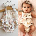2017 Cute Children Kids Baby Girl Clothes Bodysuit Summer Sleeveless Bebes Body Clothing Outfit 0-18M