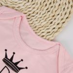 2017 Funny Letter Print Newborn Infant Baby Girl Clothing Cotton Bodysuits Short Sleeve Jumpsuit Kids Clothes Bodysuit Outfit - Image 4