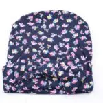 2017 Hot Sale Fashion Newborn Baby Girls Little Flower Bowknot Beanies Hat Infant Kids Comfortably Hospital Caps - Image 2