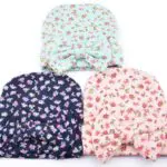 2017 Hot Sale Fashion Newborn Baby Girls Little Flower Bowknot Beanies Hat Infant Kids Comfortably Hospital Caps - Image 5