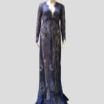 2017 Maternity Photography Props Summer Black Lace Transperant Pregnant Props Pregnancy Summer Long Style beach dress - Image 2