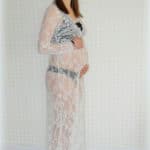 2017 Maternity Photography Props Summer Black Lace Transperant Pregnant Props Pregnancy Summer Long Style beach dress - Image 3