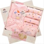 2017 New 14 PCS/set100% Cotton Banjvall Baby Brand Newborn 0-3 Months Autumn Baby Clothes Boys Girls Baby Gift Set - Image 2