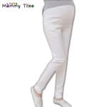 2017 New Autumn Spring Maternity Pants for Pregnant Women Black/White Pregnancy Clothes Plus  Size Pregnant Trousers M-XXL