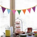 2017 New Colorful Fabric Flags Banners Wedding Decor Bunting Party Garland Decoration MA678809