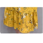 2017 New Summer Maternity Dress Cotton Short-Sleeved T-Shirt +Sling Floral Skirt Big Size Two-piece Women Clothes B0251 - Image 5