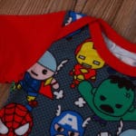 2017 Newborn Baby Boy Bodysuit Summer Short Sleeve Cartoon Hero Body Suit Jumpsuit Outfits Baby Clothes 0-18M - Image 4