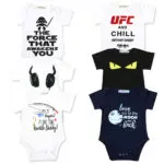 2017 Newborn Boy Girl Clothes Funny Letter Print Baby Bodysuit White Short Sleeve Tiny cottons Infant Jumpsuits Baby Onesie - Image 2
