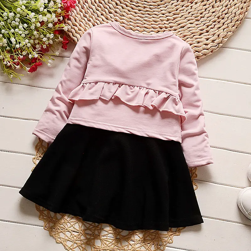 2017 Newborn Cute Flowers Girl Dress Birthday Baby Princess Spring Infant Kids Dresses Girls Clothes Tutu Dress - Image 4