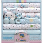 2017 Newborn baby set Clothes cotton New year gift baby set Casual long sleeve 18 Pcs/Lot Unisex baby Warm Set TZ-002