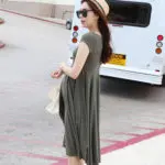 2017 Summer Fashion Maternity Dresses Clothes For Pregnant Women Slim Pregnancy Dress Wear - Image 3