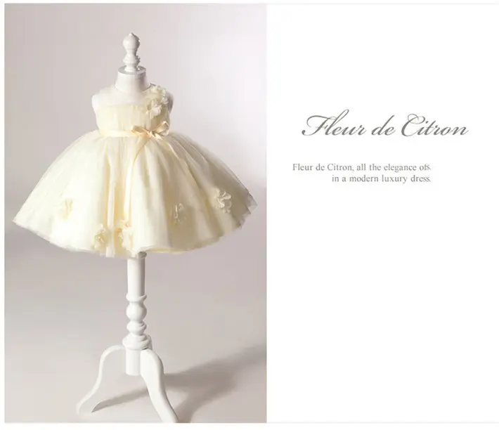 2017 Summer New Girl Dresses Baby Girls Princess Dress 0-2 Years Chlidren Clothes Kids Party Costume Ball Gown For Wedding - Image 2