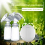 2017 Upgrade version Double electric breast pumps Free two Nipple Powerful Suction DIY breast pump with baby milk bottles - Image 4
