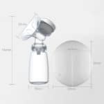 2017 Upgrade version Double electric breast pumps Free two Nipple Powerful Suction DIY breast pump with baby milk bottles - Image 6
