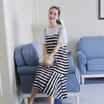 2017 autumn maternity clothing maternity dresses pregnancy clothes for pregnant - Image 2
