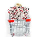 2017 popular fashion high quanlity baby shopping cart cover anti dirty baby safety seats striped nylon for outdoor kids chair - Image 4