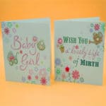 (24 pieces/lot)LEISO Brand Birthday Theme Invitation Card Party Decorations Baby Shower Greeting Cards for Kids Party Supplies - Image 2