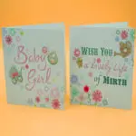 (24 pieces/lot)LEISO Brand Birthday Theme Invitation Card Party Decorations Baby Shower Greeting Cards for Kids Party Supplies - Image 2