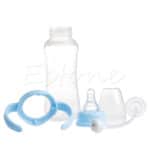 240ML Baby Cup Children Learn Drinking Straw Infant Milk Feeding Nipple Bottle - Image 4