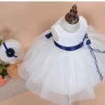 (2Pcs/Set) Newborn Baptism Tutu Dress Baby Gril Pageant Princess Wedding Christening Dresses Frock Infant Lace Gown + Head Band - Image 2