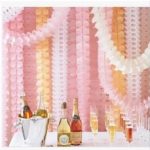 3.6M Four Leaf Clover Paper Garlands Party Wedding Home Decoration Beautiful Wedding Baby Shower Birthday Party Festivals