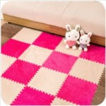 30*30CM living room bedroom children kids soft patchwork carpet magic Jigsaw Splice slip-resistant puzzle climbing baby mat