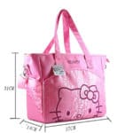 31*37*14 cm Canvas Baby Diaper Bag For Mom Mummy Mother Hello Kitty Maternity Nappy Bags Thermal Insulation Stroller Bag - Image 3