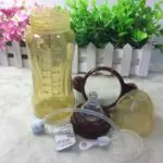 330ml PP Wide Mouth Baby Infant Kids Automatic Pipette Straw Pacifier Nipple Feeding Milk Bottle w/ Non slip Handle & Cup Cover - Image 6