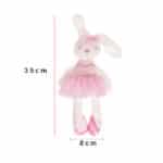 35*8cm Cute Bunny Baby Soft Plush Toys Mini Stuffed Animals Kids Baby Toys Smooth Obedient Sleeping Rabbit Doll - Image 5