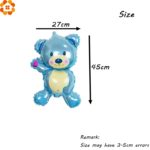 3PCS Cute Boy&Girl Birhtday Party Balloons Kids Balloon Toys Foil Balloons Birthday Party Decoration Baby Shower Party Supplies - Image 5