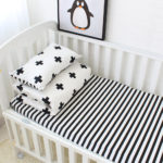 Contrasting Crosses 3 Piece baby Bedding Set - Image 2