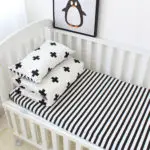 Contrasting Crosses 3 Piece baby Bedding Set - Image 2