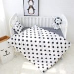 Contrasting Crosses 3 Piece baby Bedding Set - Image 5