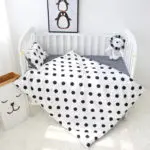 Contrasting Crosses 3 Piece baby Bedding Set - Image 5