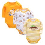 3Pcs/Lot Baby Boy Bodysuits Clothes Bebe 100% Cotton Clothing Cartoon Body Boy Short / Long Sleeve Clothes Body Baby Bebes