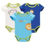 3Pcs/Lot Baby Boy Bodysuits Clothes Bebe 100% Cotton Clothing Cartoon Body Boy Short / Long Sleeve Clothes Body Baby Bebes - Image 6