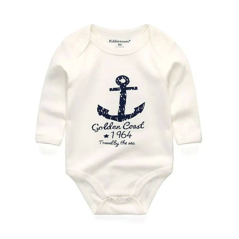 3pcs/lot Baby Bodysuits Cotton Body Baby Girl Boy Clothes Long Sleeve Infant Overalls Bodysuit Newborn Clothing,baby product - Image 2