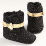 5 Colors Fashion Sweet Winter Newborn Girl Princess First Walkers Super Warm Bow Shoes Crib Bebe Snow Soft Soled Baby Boots - Image 2
