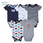 5 Pieces Baby Bodysuits Mommy Loves Me Print Body Baby Boy Girl Clothing Sets Newborn Baby Clothes Products Jumpsuit