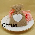 50PC Rustic Wedding Candy Bags Burlap Baby Shower Favor Wedding Engagement Gifts for Guests Wedding Party Gift Bags - Image 2
