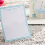 50X Blue/Pink Laser Cut Baby Shower Invitations Card 3d Print Luxury Kids Birthday Invitation Cards for Girls Boy Party Supplies - Image 5