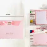 50X Blue/Pink Laser Cut Baby Shower Invitations Card 3d Print Luxury Kids Birthday Invitation Cards for Girls Boy Party Supplies - Image 6