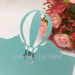 50pcs Balloon Table Name Place Cards Hot Sale New Laser Cut Table Cards Invitation Card Baby Shower Party Decoration Suplies - Image 3