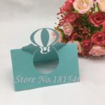 50pcs Balloon Table Name Place Cards Hot Sale New Laser Cut Table Cards Invitation Card Baby Shower Party Decoration Suplies - Image 4
