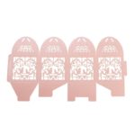 50pcs Hollow Bird Style Love Heart Party Wedding Hollow Carriage Baby Shower Favors Gifts Candy Boxes - Image 4