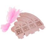 50pcs Hollow Bird Style Love Heart Party Wedding Hollow Carriage Baby Shower Favors Gifts Candy Boxes - Image 5